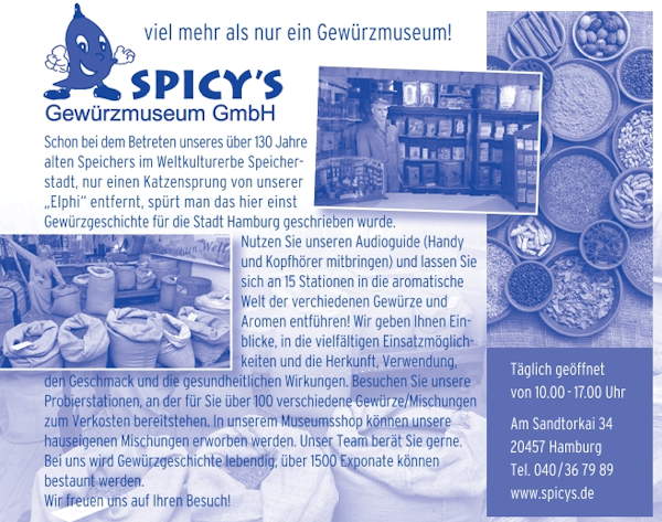 Spicy`s Gewürzmuseum Hamburg